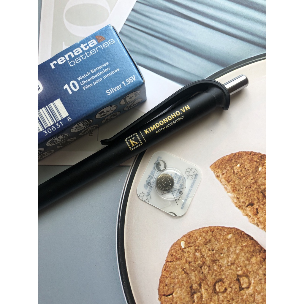Hộp 1 Viên Pin Renata 721 SR721SW 362 SR721 Pin Đồng Hồ Đeo Tay