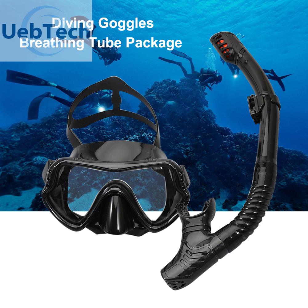 Bộ Mặt Nạ Lặn Kèm Ống Thở Chuyên Dụng Cho Người Lớn