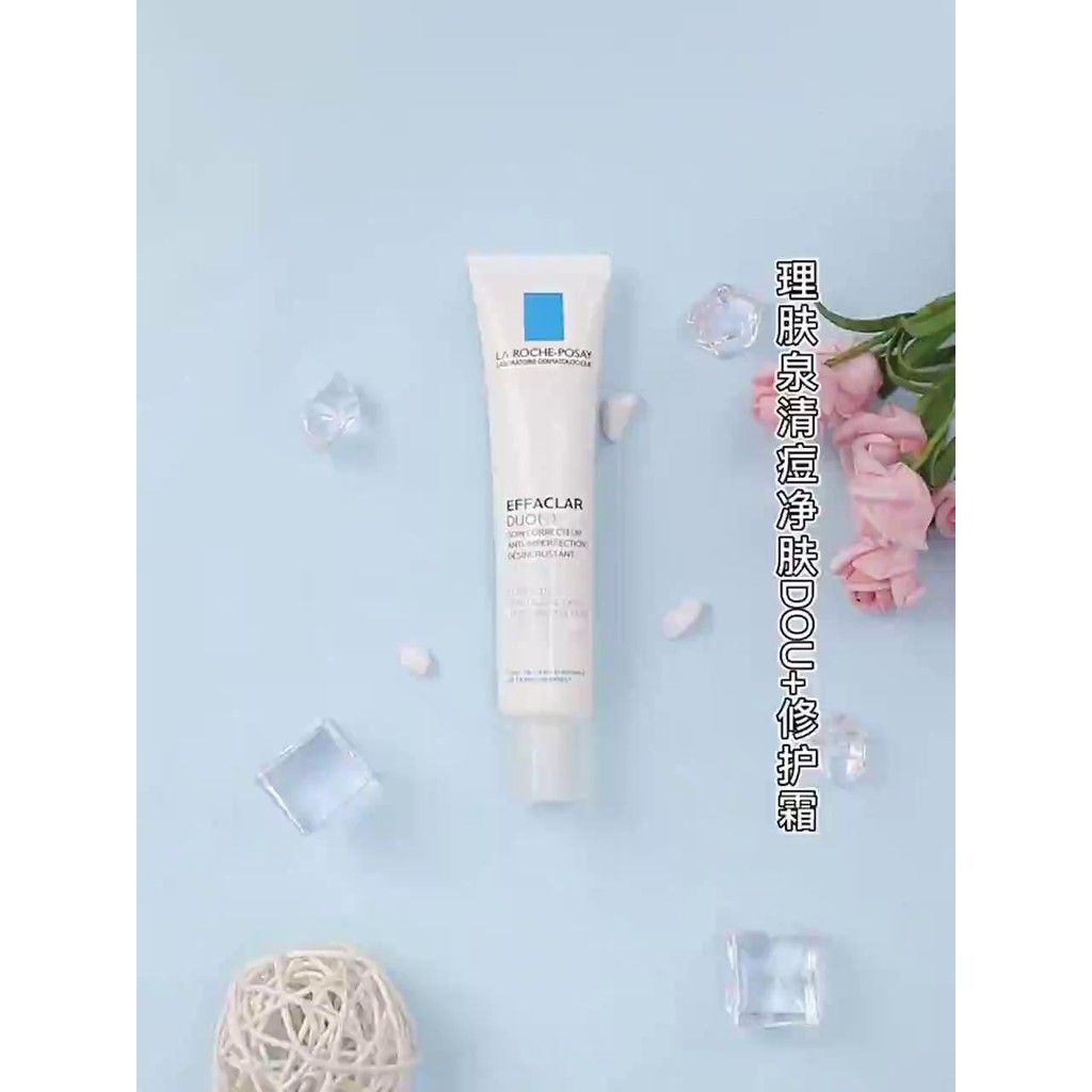 Kem giảm mụn La Roche Posay Effaclar DUO+ Ngừa Thâm, Thông Thoáng Lỗ Chân Lông.