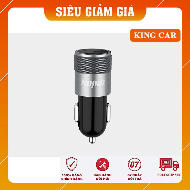 Tẩu sạc trên ô tô chính hãng Yopin an toàn tiện dụng cho công việc - Shop KingCar