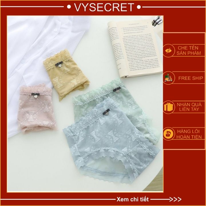 QUẦN LÓT REN CAO CẤP🍁HOT HOT 🍁  KHÁNG KHUẨN ÔM MÔNG C1527 | BigBuy360 - bigbuy360.vn