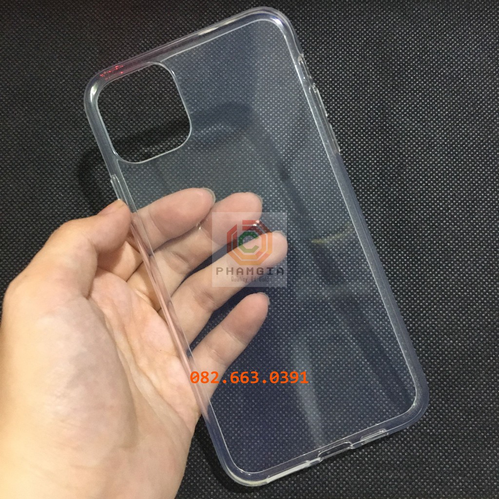 Ốp lưng dẻo trong IP 11 promax(6.5) siêu dẻo, siêu bền
