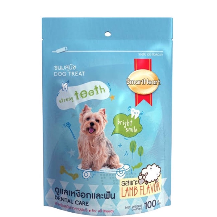 BÁNH SNACK THƯỞNG CHO CHÓ SMARTHEART DOG TREAT 100G