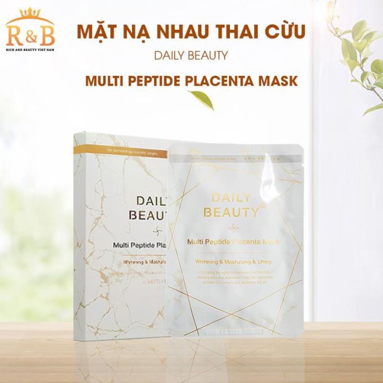 [100% CHÍNH HÃNG] Mặt nạ nhau thai cừu Hàn Quốc Daily Beauty R&B mỹ phẩm chính hãng MN2333