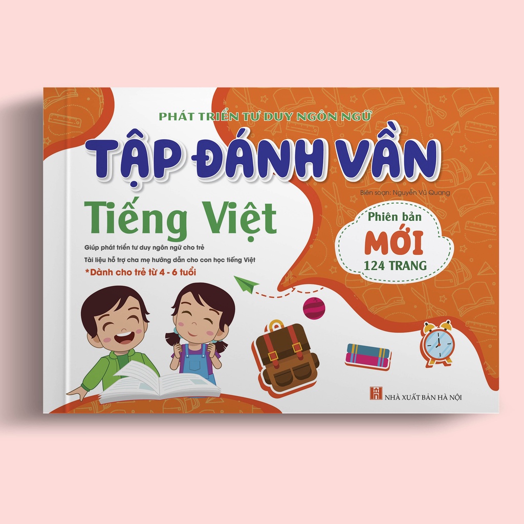 Sách Giúp Bé Luyện Đọc - Bé Tập Đánh Vần - Bé Bước Đầu Tập Viết - Toán Tư Duy (Bộ 5 Cuốn)