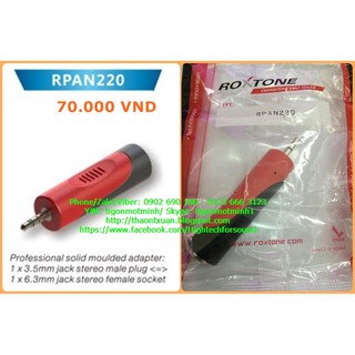 Jack Roxtone 3.5 đực ra 6.3/6.5/6.35 cái stereo