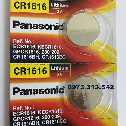 2 viên pin CR2032 / CR2025 / CR1632 / CR1220 / CR2016 / CR1620 / CR1616 Panasonic