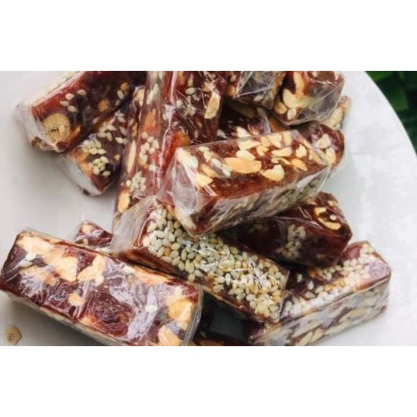 Kẹo chuối mè gừng đậu phộng béo thơm 100g