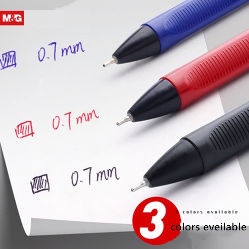 Bút bi dầu tam giác TR1 M&G ABPW 3078 ngòi 0.7mm - Semi gel Ball pen Bút bi dầu viết được trên nhiều chất liệu