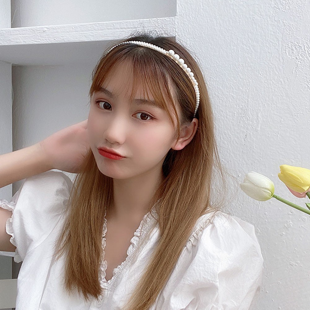 Bằng Đô Cài Tóc Đính Ngọc Trai Sang Trọng Cho Nữ