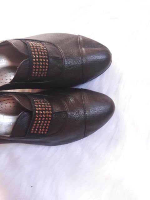 Bốt da thật size 37