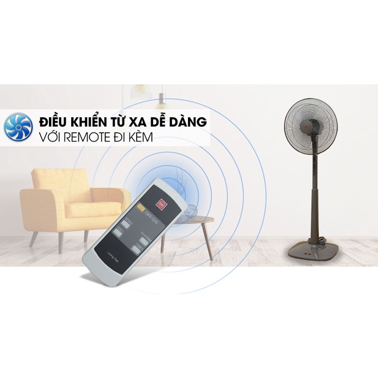Quạt đứng KDK M40K Xám GY