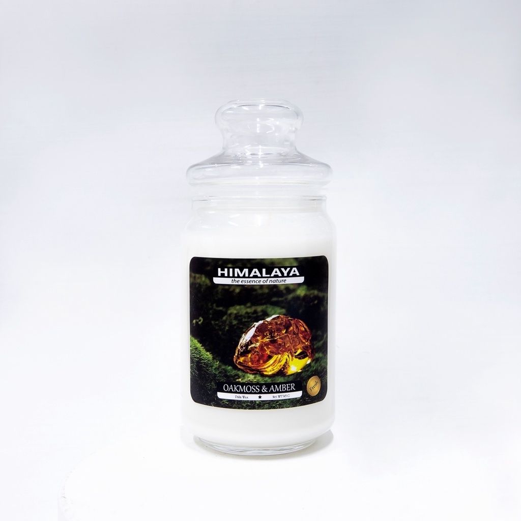 Nến thơm Himalaya hương Oakmoss &amp; Amber 140g/343g/545g