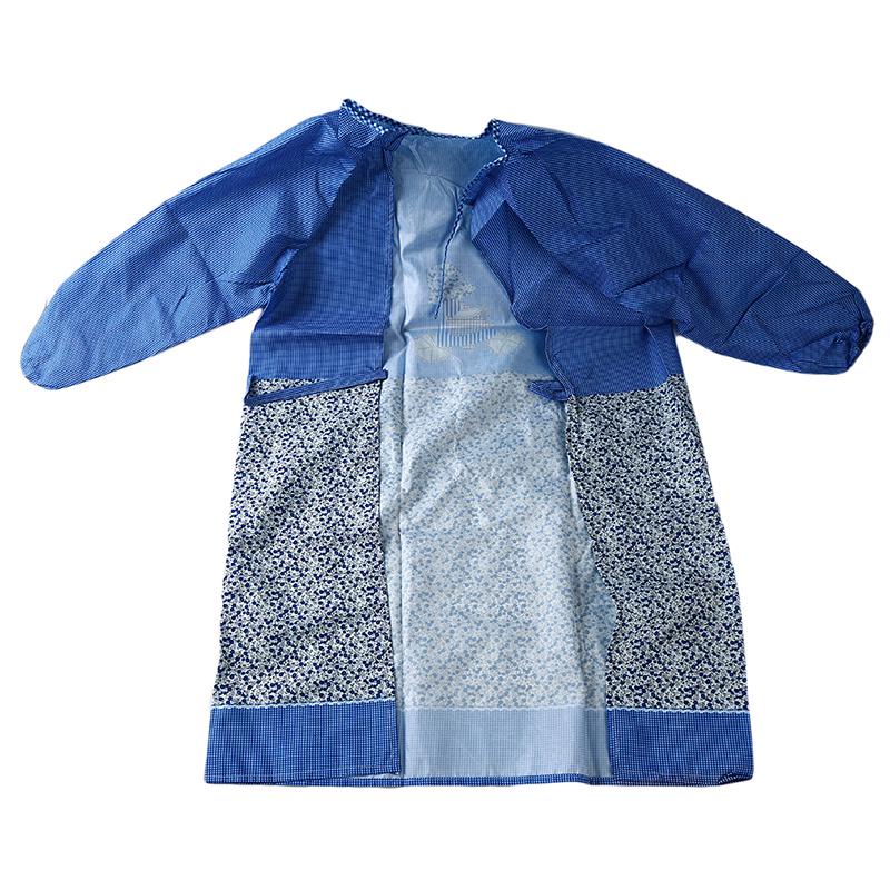 Tạp Dề Nấu Ăn Có 2 Túi Họa Tiết Dễ Thương Phong Cách Hàn Quốc