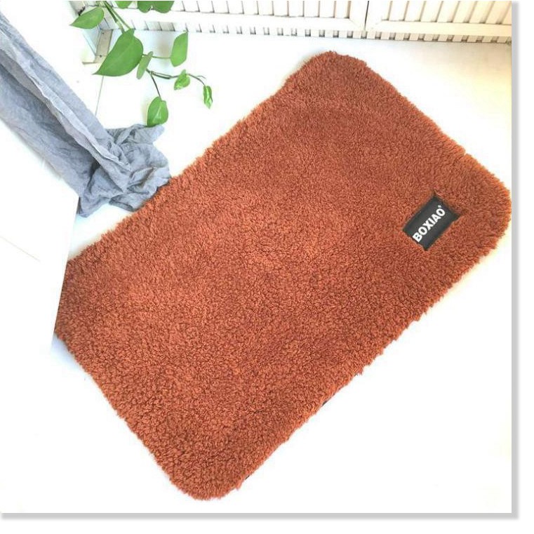 Thảm Lau Chùi Chân GIGAHOME Len Sợi Nhỏ, Thấm Hút, Chống Trượt, Trang Trí Nhà 40x60cm 5202