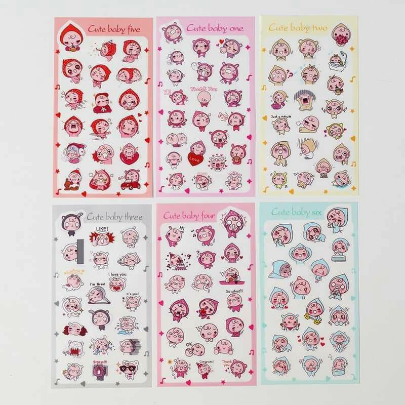 Sticker Cô gái đáng yêu