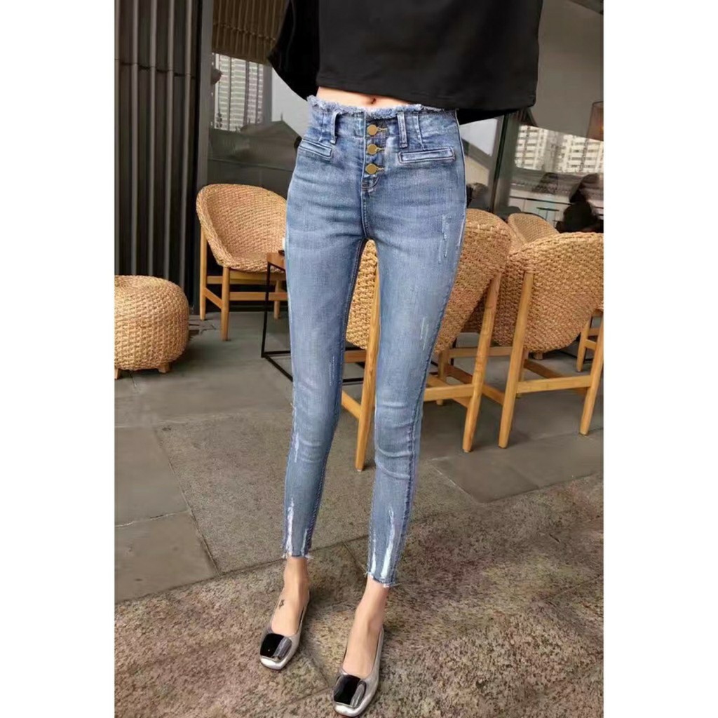 Quần Jeans Nữ Mẫu Mới Chất Siêu Đẹp-437