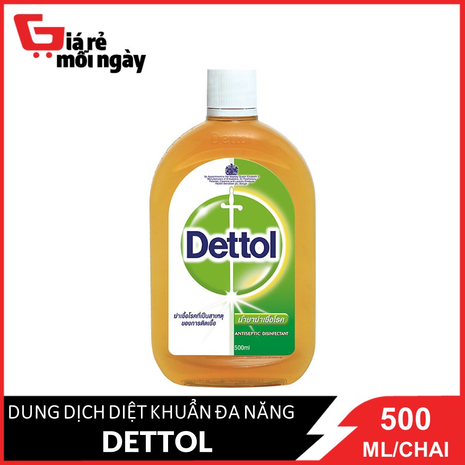 Dung dịch diệt khuẩn đa năng Dettol Chai 500ml