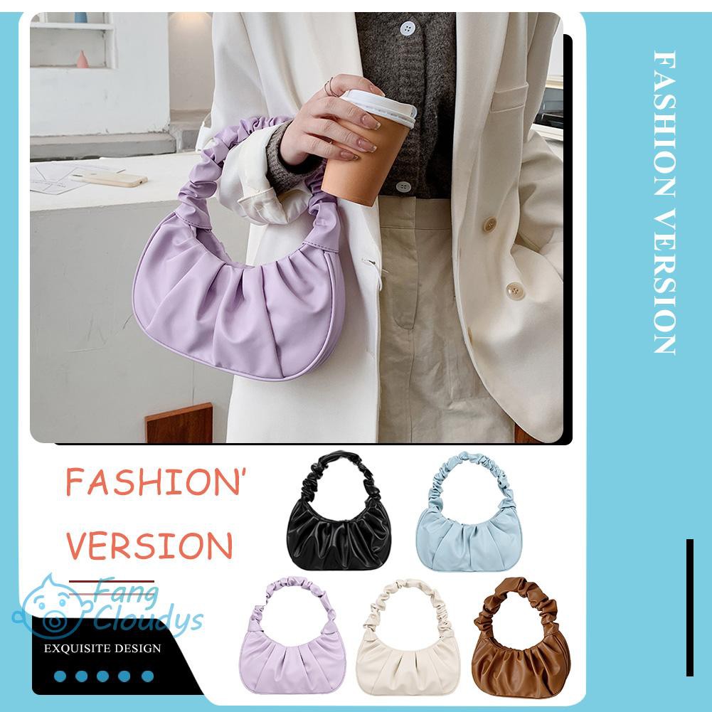 Túi Xách Da Pu Xếp Li Thời Trang Cho Nữ