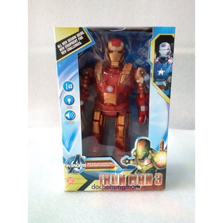 Siêu nhân Iron man chạy pin 887