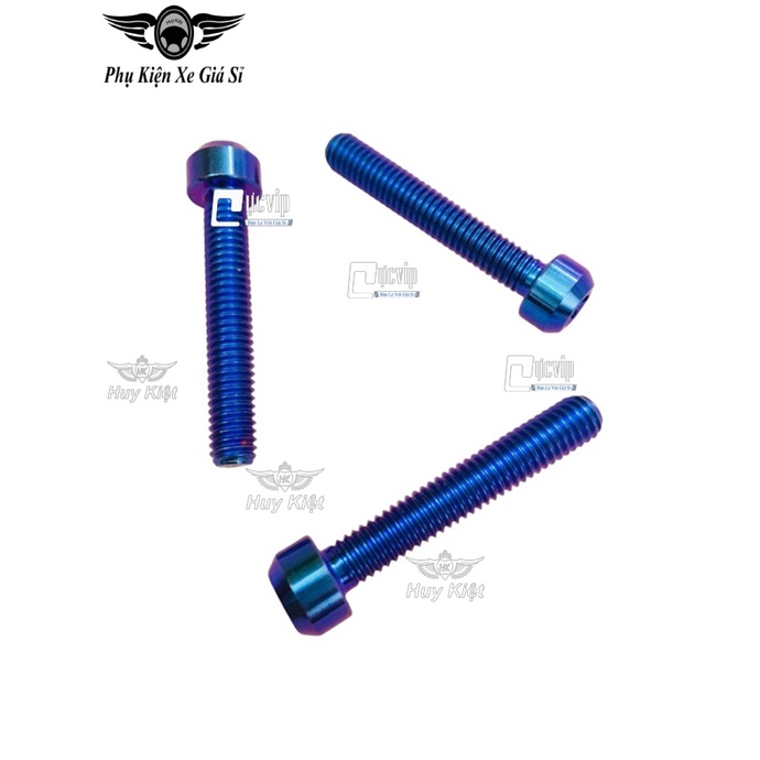 Combo 3 Ốc Titan Thật GR5 Gắn Che Két Nước Xe Vario 15 - 21, AB 16 - 22, SH 12 - 19, SH Mode 13 - 19 4761