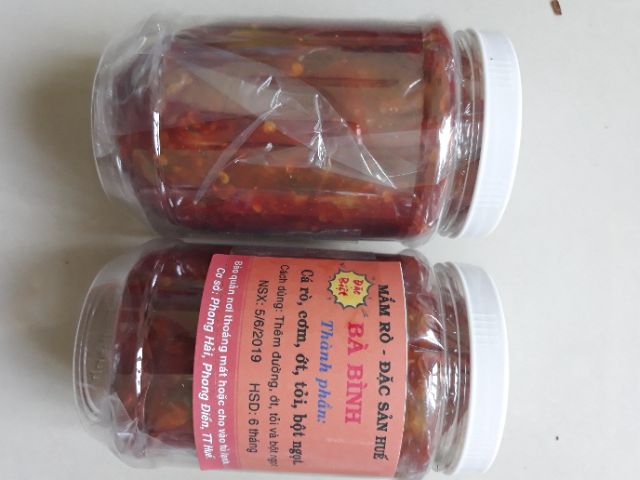 Mắm Rò Huế Nhà làm thơm ngon tự nhiên 450gr