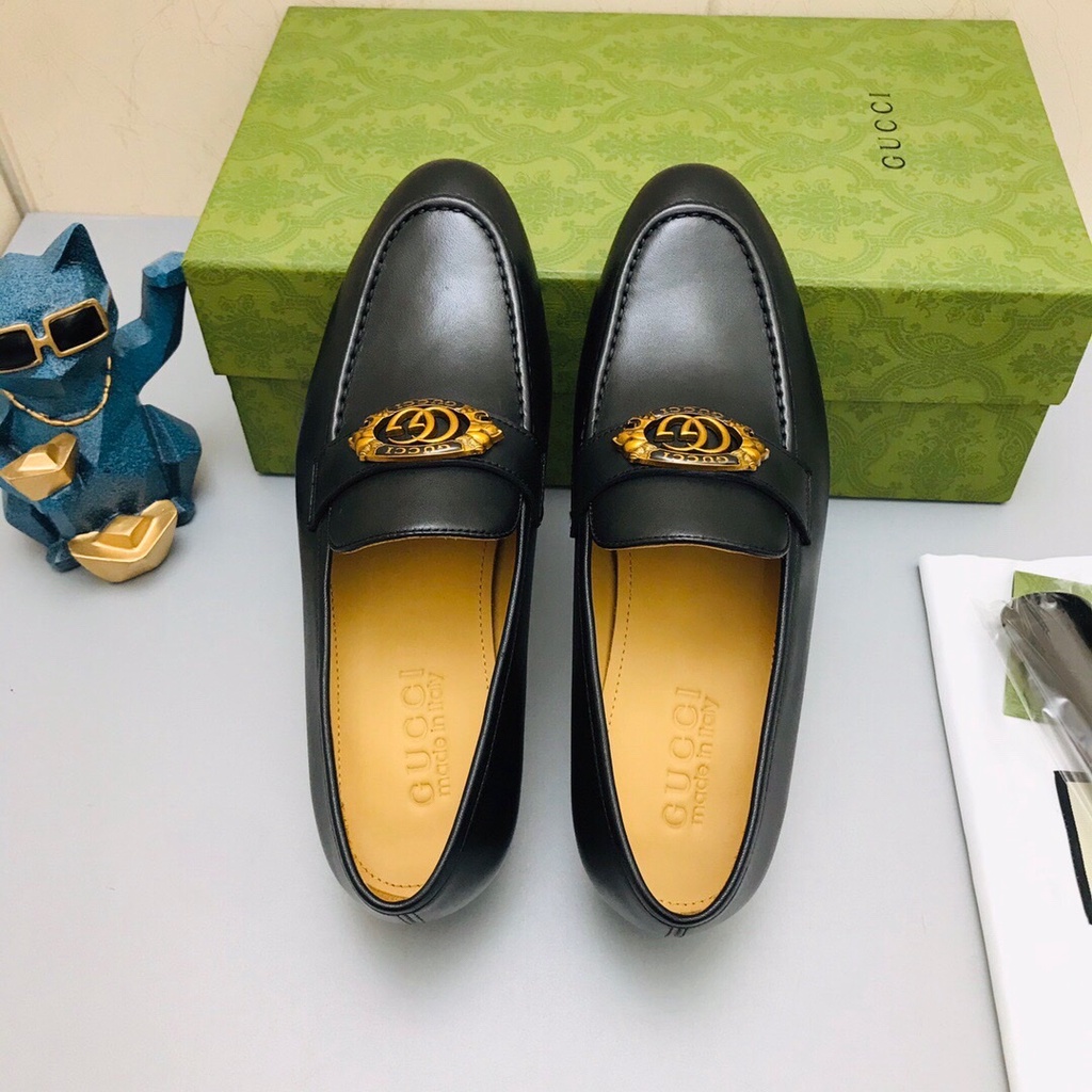 Giày Loafer ☀ FULLBOX BILL TÚI ☀ Gucci tag đồng fullbox [ Dota ]