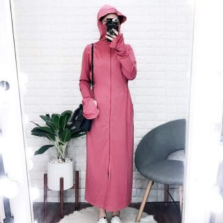 Váy dáng dài chống nắng thông hơi - váy áo chống nắng toàn thân