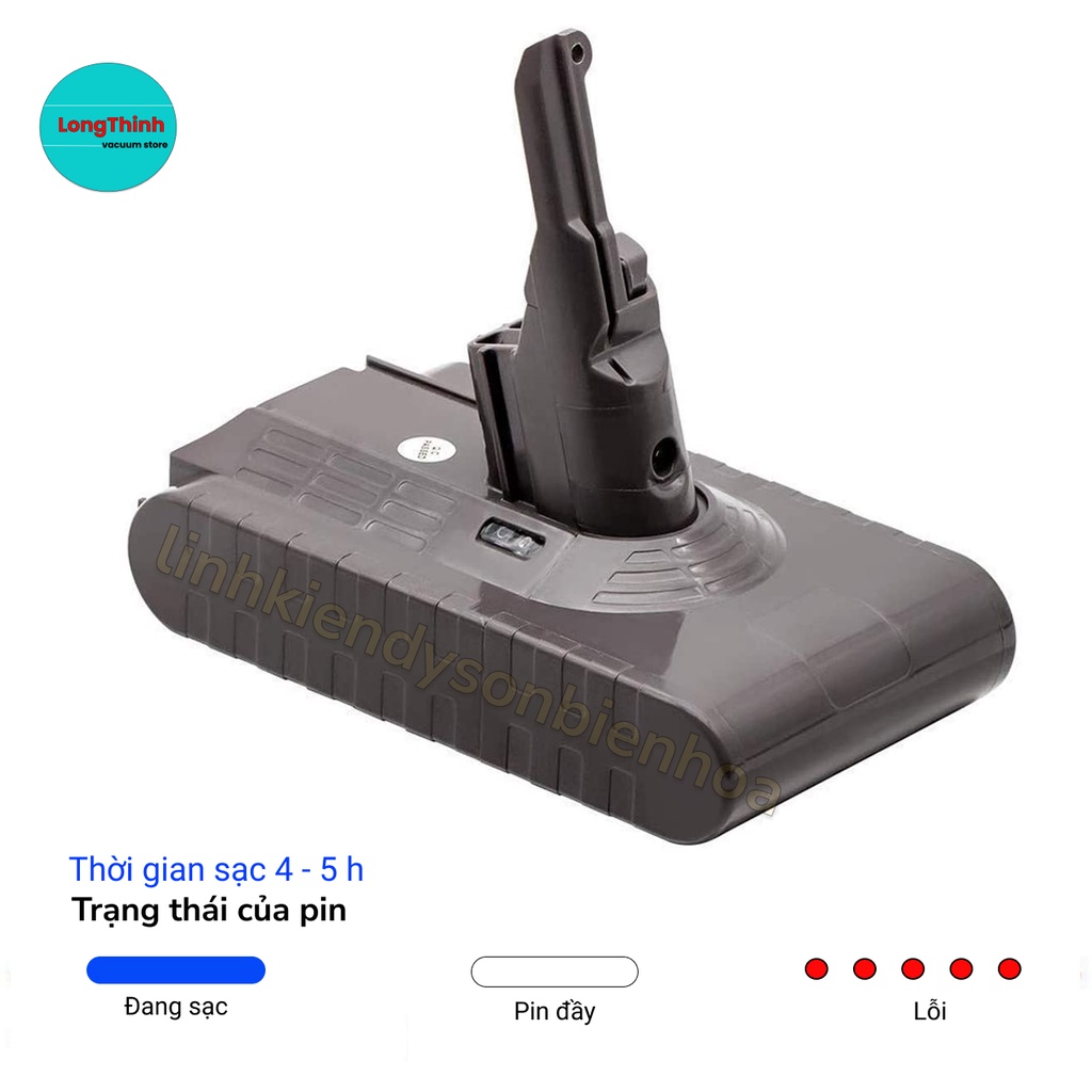 BH 6 tháng - Pin máy hút bụi DYSON V8 SV10