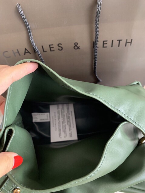 Túi Xách Charles And Keith Cnk Ck Phối Nơ Xinh Xắn