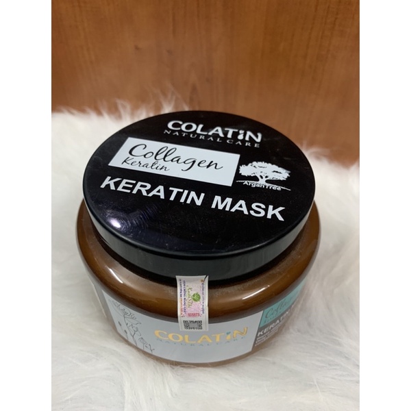 Siêu hấp phục hồi hư tổn do hoá chất hấp COLATIN MASK keratin mask 500ml chuẩn công ty