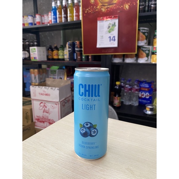 Nước Trái cây lên men Chill Cocktail 3% 330ml- Vị Việt quất