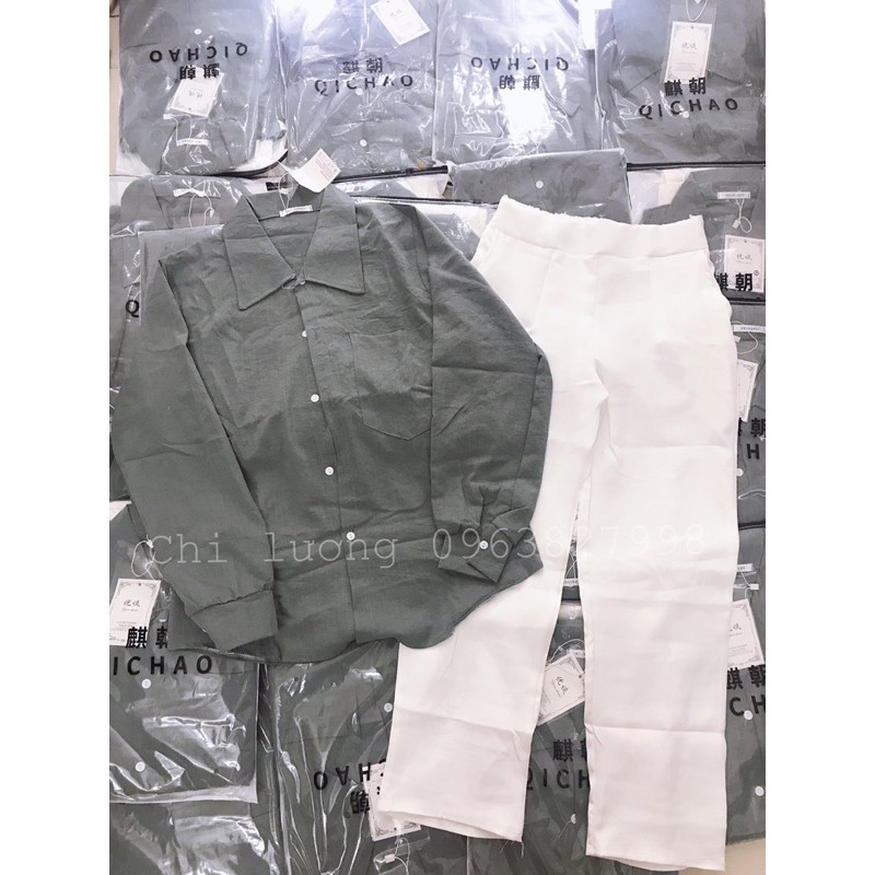 Set đũi quần voan dày đẹp mặc bao sang chảnh | BigBuy360 - bigbuy360.vn