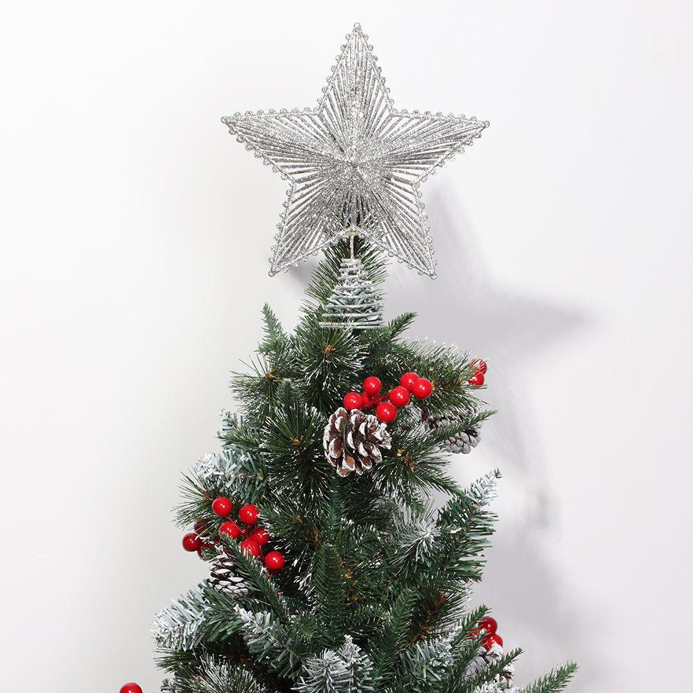 CONOPERY Ngôi Sao Năm Cánh Bằng Sắt Dùng Trang Trí Cây Thông Giáng Sinh