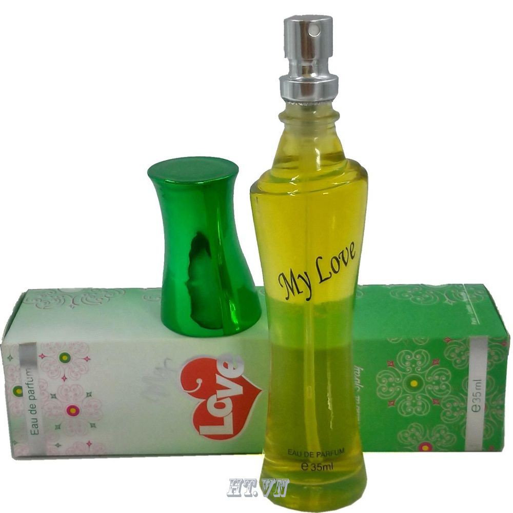 Nước Hoa Nữ 35Ml My Love Hộp Màu Xanh Lá với hd.shop mợi sản phẩm đều là chính hãng