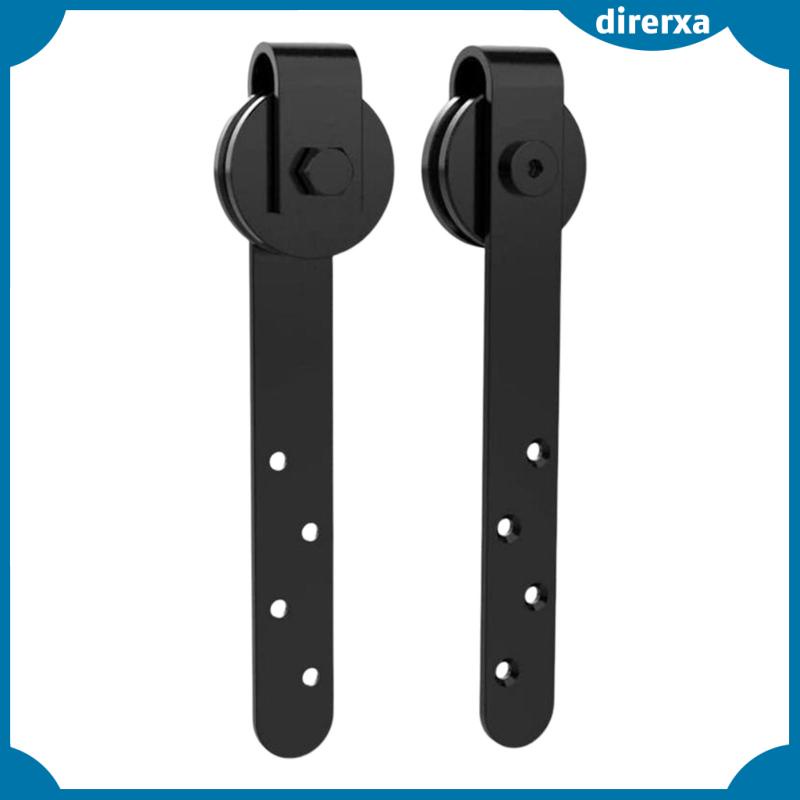 Bộ Thanh Trượt Cửa Ra Vào Bằng Thép Màu Đen Chất Lượng Cao