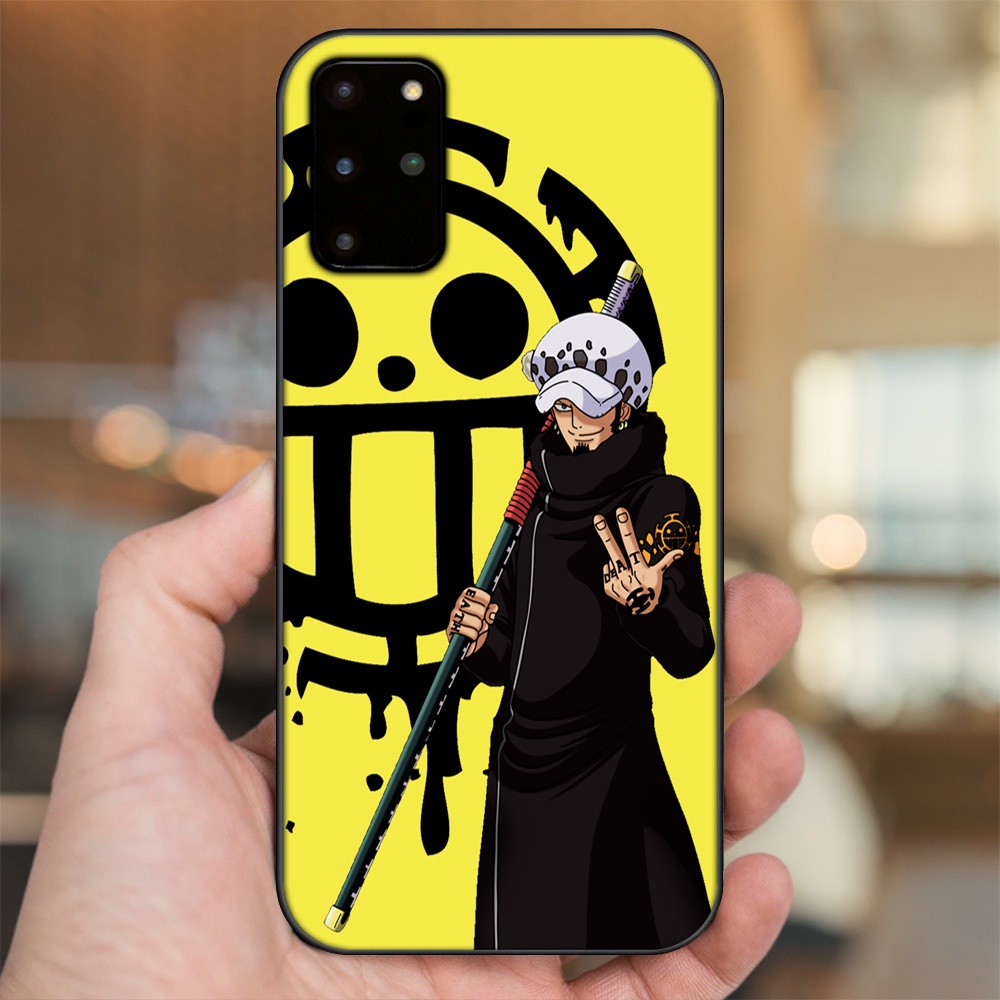 Ốp lưng Samsung S20 Plus viền đen in hình Law One Piece