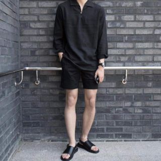 Short basic - Quần short trơn đen năng động -M,L,XL - Nam, nữ mặc ok