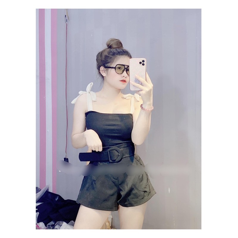 QUẦN SOOC KÈM ĐAI CHỮ D