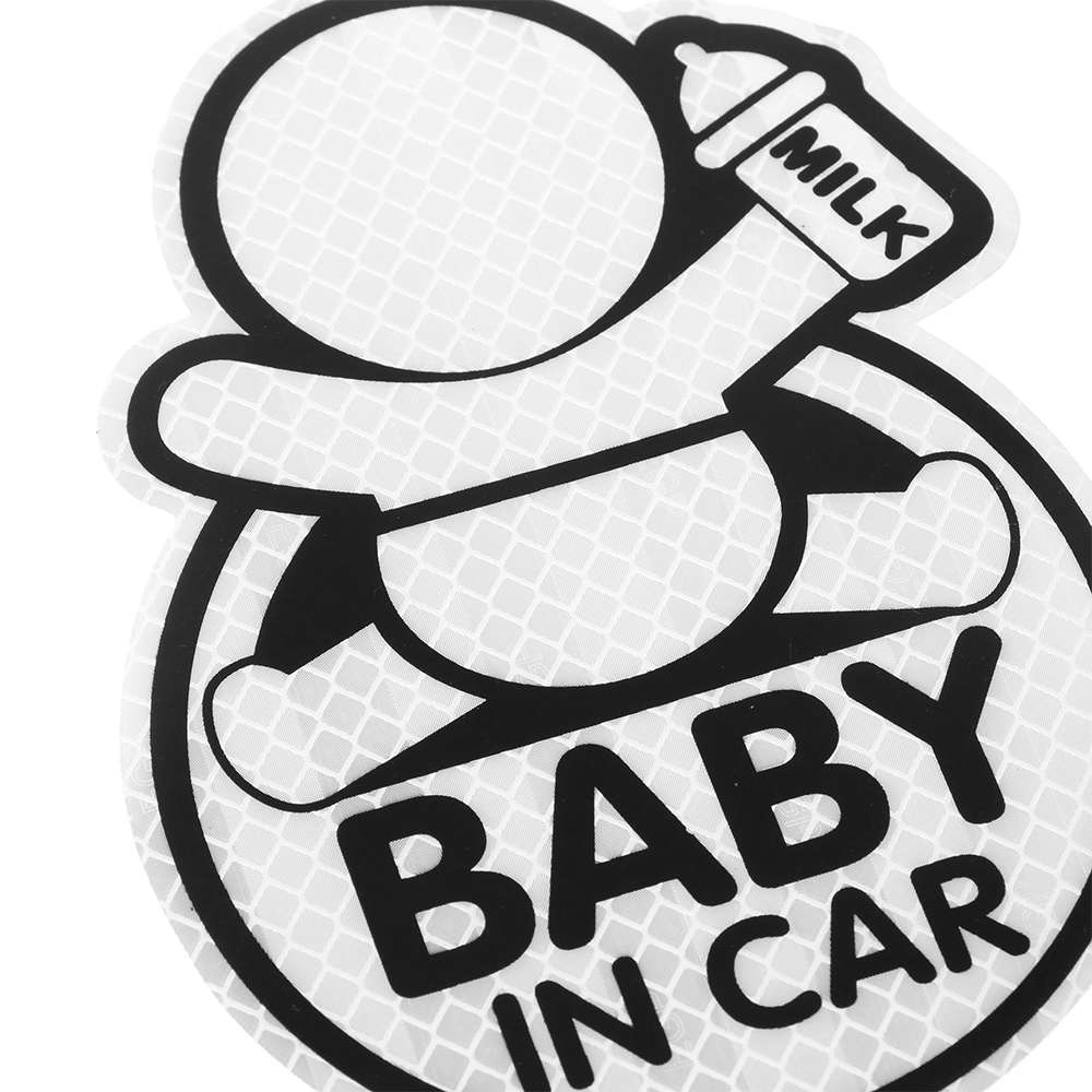 Miếng Dán Trang Trí Xe Hơi In Chữ Baby In Car