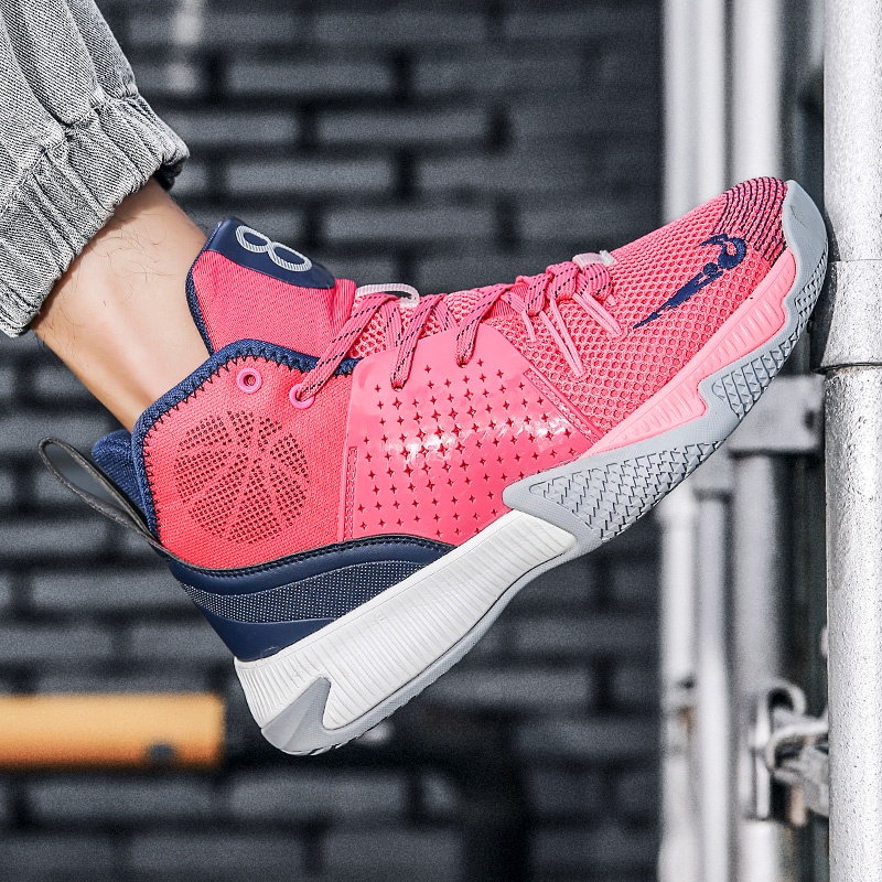 Giày Bóng Rổ Sonic 8 Cổ Cao Thoáng Khí Thấm Hút Tốt Chống Sốc Cao Cấp