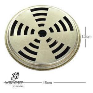 Combo 100 Hộp Đựng Nhang Muỗi Bằng Thép Không Gỉ Có Nắp Đậy An Toàn