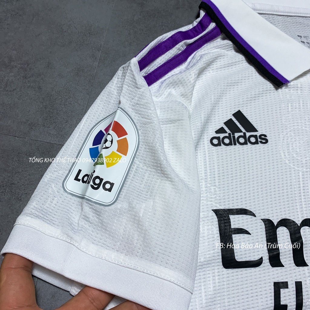 Áo Bóng Đá CLB Real madrid Sân Nhà 2023 Mẫu Chính Thức - Áo Đá Banh Real 2023