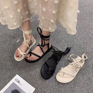 Giày sandal nữ cột dây chiến binh
