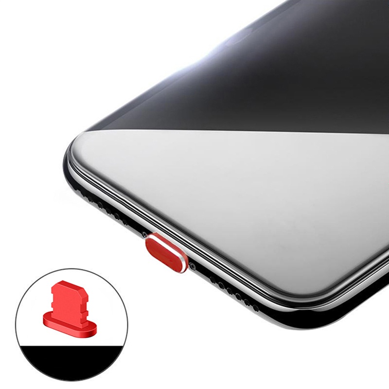 Ốp Điện Thoại Nhôm Bảo Vệ Chống Bụi Cho iPhone X Xs Max Xr 8 7 6S 6 Plus