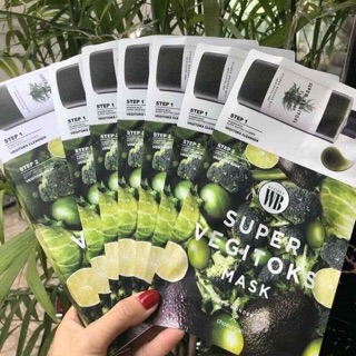 Mặt Nạ Thải độc Rau Củ Quả Super Vegitoks Mask