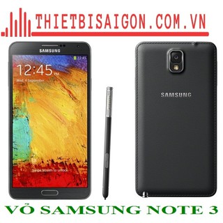 VỎ SAMSUNG NOTE 3 MÀU ĐEN [ VỎ ĐẸP ]