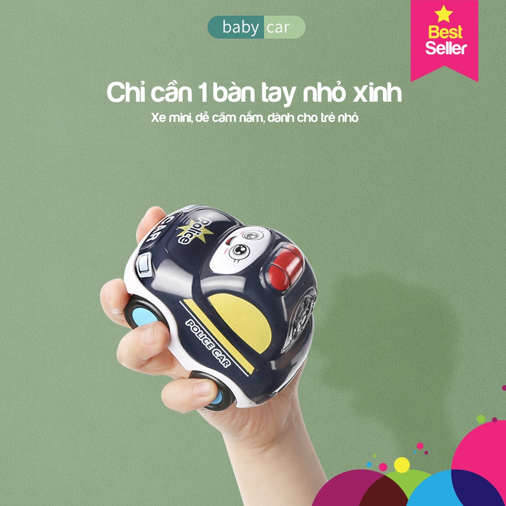 Xe đồ chơi cho bé có nhạc và đèn phong cách hàn quốc XDC11 KIDS GARDEN