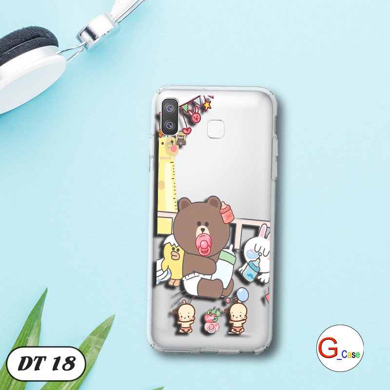 Ốp lưng SAMSUNG GALAXY A8 STAR/ A9 STAR dẻo trong in hình