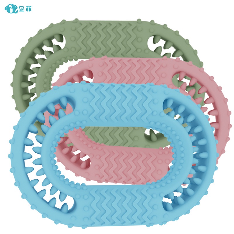 2021 Đồ Chơi Cho Chó Tương Tác Làm Sạch Răng Hàm Cho Chó Lớn Nhỏ Đồ Dùng Cho Thú Cưng Đồ Chơi Nhai Răng Mới O-Ring Cho Chó Đồ Chơi Cho Thú Cưng